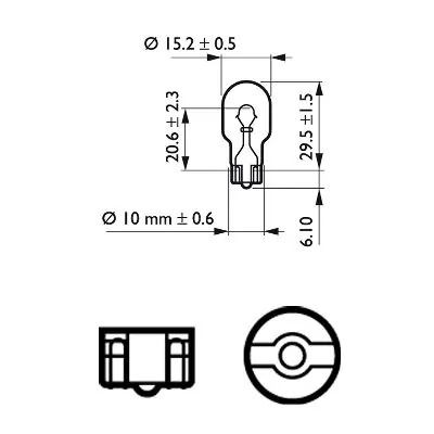 Bulb, reverse light