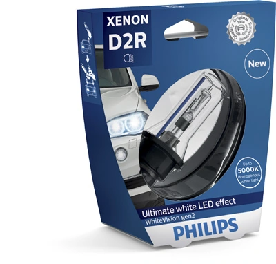 Лампа фари дальнього світла PHILIPS (85126WHV2S1)