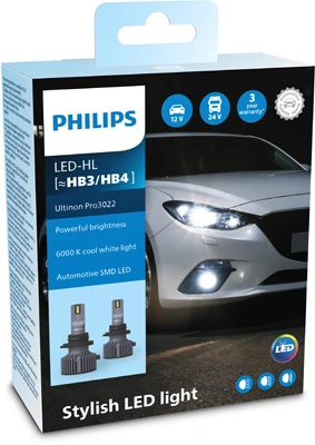 Лампа фари дальнього світла PHILIPS (11005U3022X2)