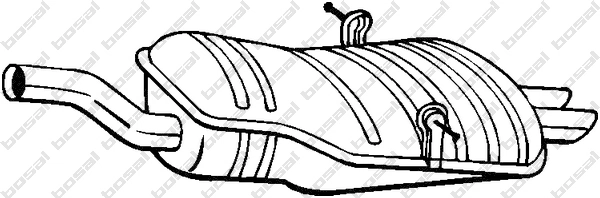Rear Muffler