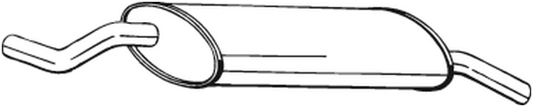 Rear Muffler