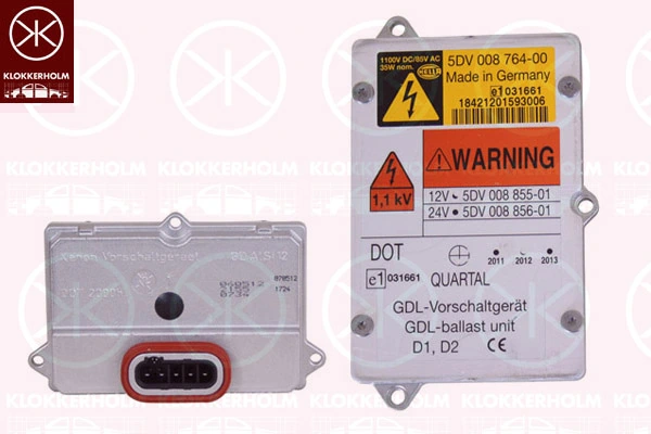 Ballast, gas discharge lamp