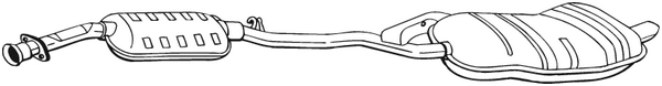 Rear Muffler