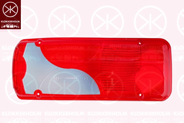 Lens, tail light assembly