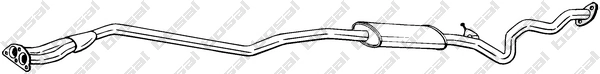 Centre Muffler