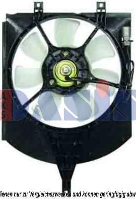 Ventilateur, refroidissement du moteur AKS DASIS 228044N