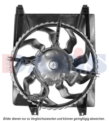Ventilateur, refroidissement du moteur AKS DASIS 568050N