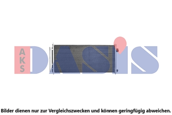 Condenseur, climatisation AKS DASIS 102049N