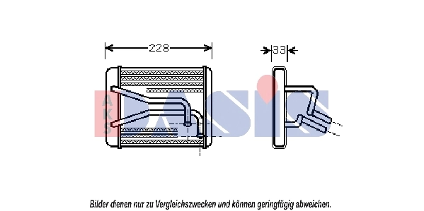 Système de chauffage AKS DASIS 516014N