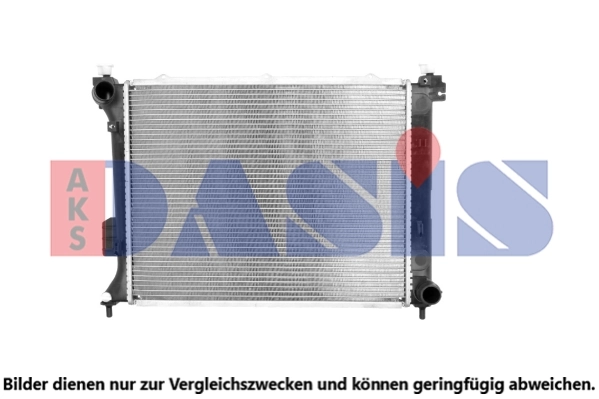 Radiateur, refroidissement du moteur AKS DASIS 560085N