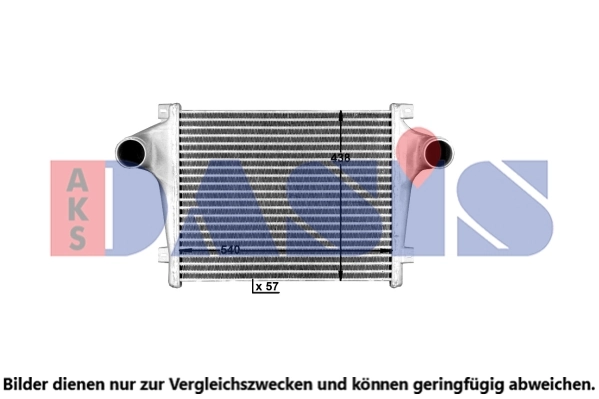 Intercooler, échangeur AKS DASIS 407130X