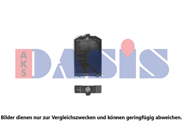 Radiateur, refroidissement du moteur AKS DASIS 440093N