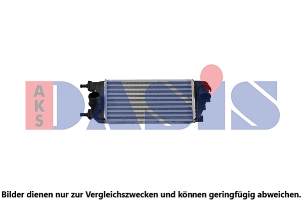 Intercooler, échangeur AKS DASIS 087033N