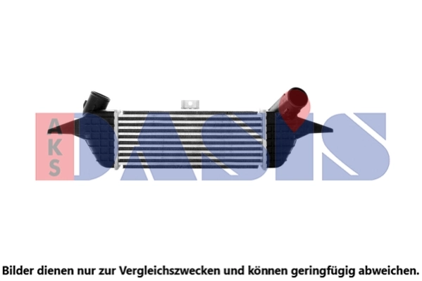 Intercooler, échangeur AKS DASIS 567007N