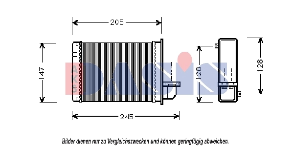 Système de chauffage AKS DASIS 029080N