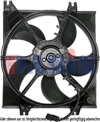 Ventilateur, refroidissement du moteur AKS DASIS 568000N