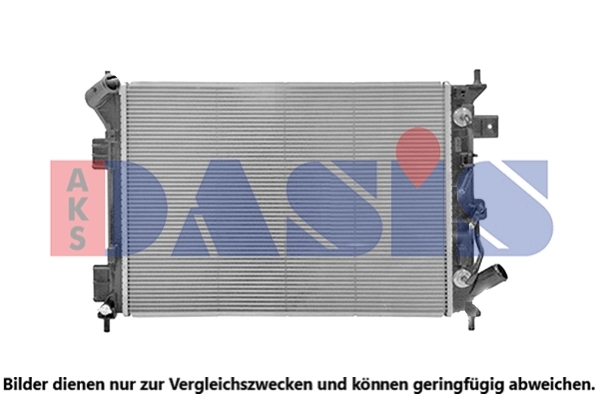 Radiateur, refroidissement du moteur AKS DASIS 560123N