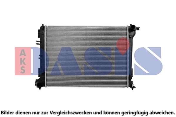 Radiateur, refroidissement du moteur AKS DASIS 560133N