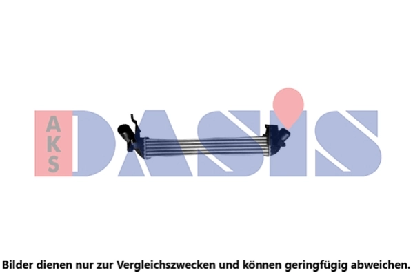 Intercooler, échangeur AKS DASIS 187045N