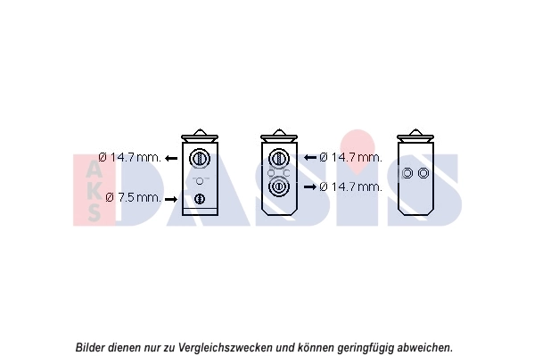 Détendeur, climatisation AKS DASIS 840246N