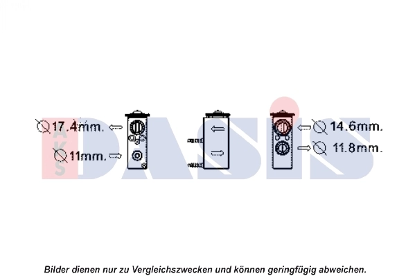 Détendeur, climatisation AKS DASIS 840184N