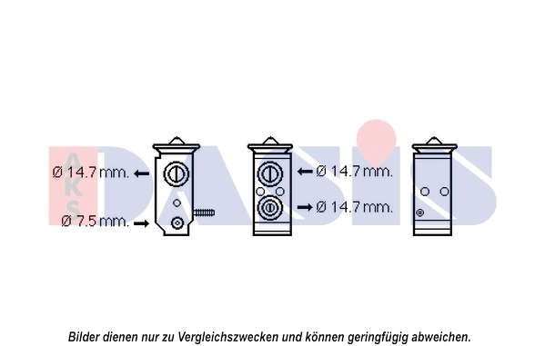 Détendeur, climatisation AKS DASIS 840197N