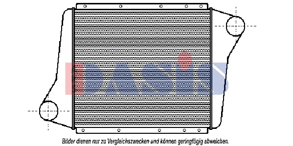 Intercooler, échangeur AKS DASIS 397020N
