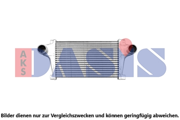 Intercooler, échangeur AKS DASIS 407009X