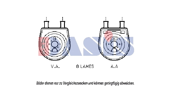 Radiateur d'huile AKS DASIS 566006N
