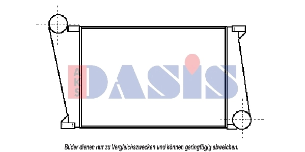 Intercooler, échangeur AKS DASIS 287090N