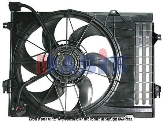 Ventilateur, refroidissement du moteur AKS DASIS 568020N