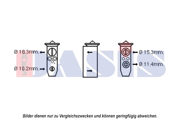 Détendeur, climatisation AKS DASIS 840193N
