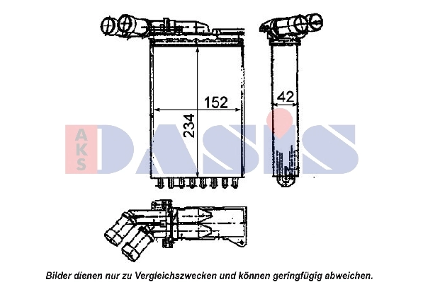 Système de chauffage AKS DASIS 049008N