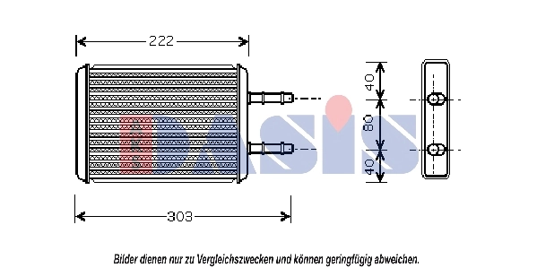 Système de chauffage AKS DASIS 096002N
