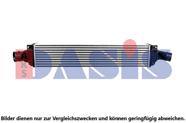 Intercooler, échangeur AKS DASIS 047002N