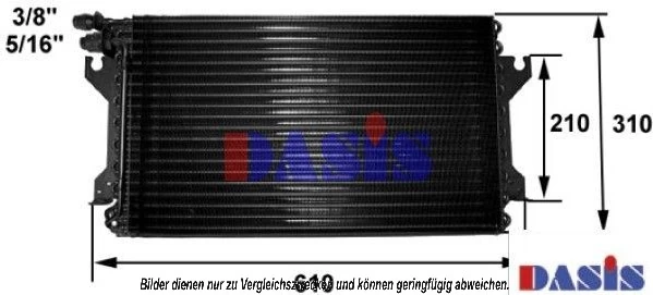 Condenseur, climatisation AKS DASIS 172002N