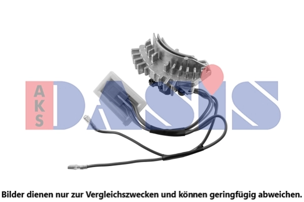 Résistance, pulseur d'air habitacle AKS DASIS 742240N