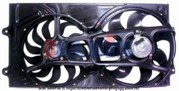 Ventilateur, refroidissement du moteur AKS DASIS 048037N