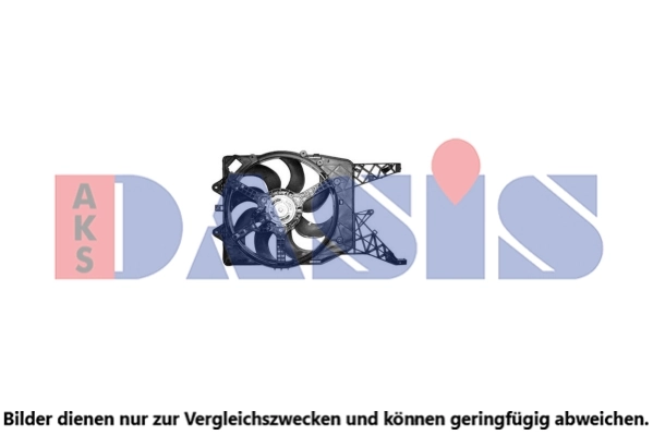 Ventilateur, refroidissement du moteur AKS DASIS 158128N