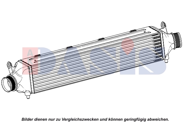 Intercooler, échangeur AKS DASIS 047034N