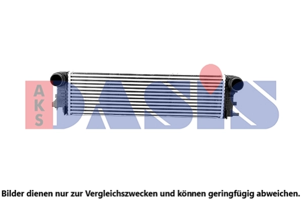 Intercooler, échangeur AKS DASIS 097043N