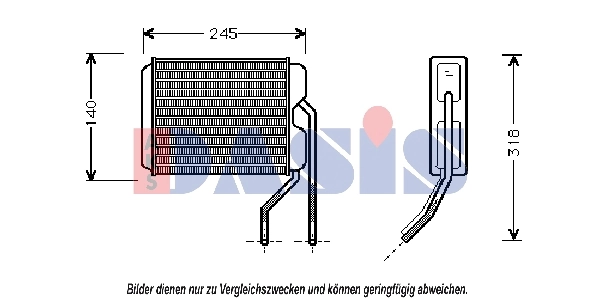 Système de chauffage AKS DASIS 519001N