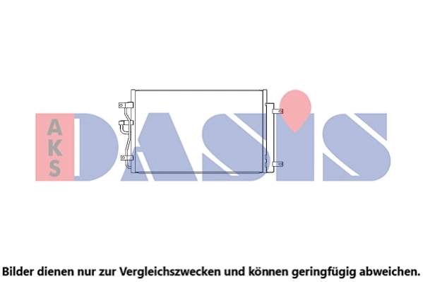 Condenseur, climatisation AKS DASIS 522093N
