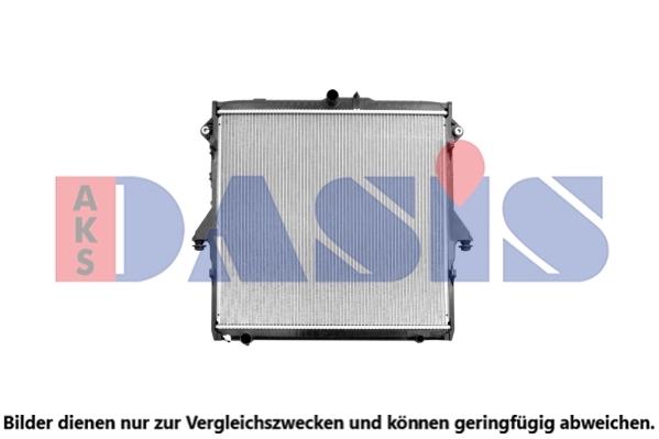 Radiateur, refroidissement du moteur AKS DASIS 090157N