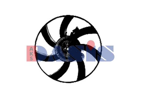 Ventilateur, refroidissement du moteur AKS DASIS 048560N