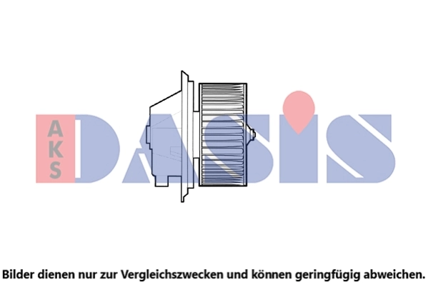Pulseur d'air habitacle AKS DASIS 088011N