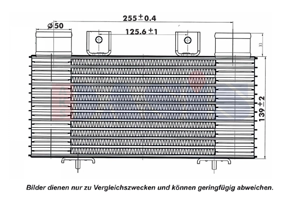 Intercooler, échangeur AKS DASIS 117003N