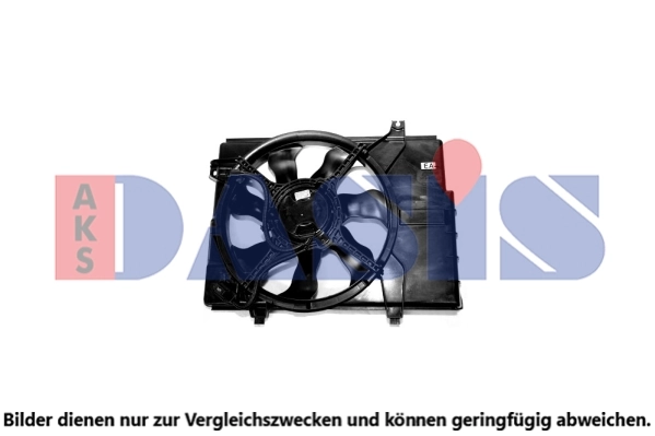Ventilateur, refroidissement du moteur AKS DASIS 568066N