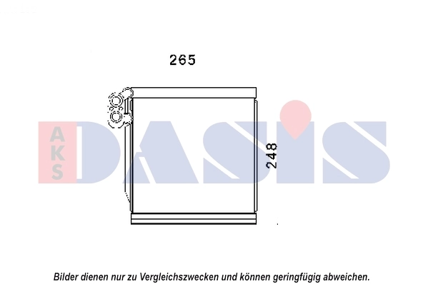 Évaporateur climatisation AKS DASIS 820363N