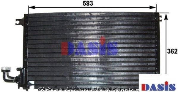 Condenseur, climatisation AKS DASIS 142030N